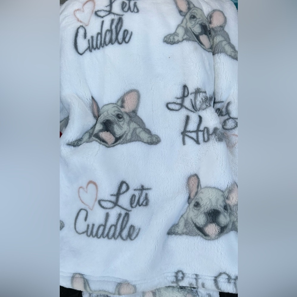 French Bulldog Throw